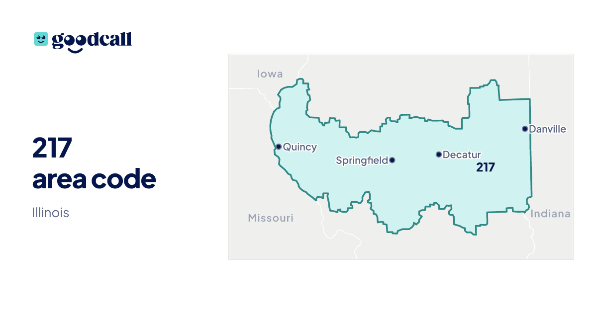 217 area code: Illinois