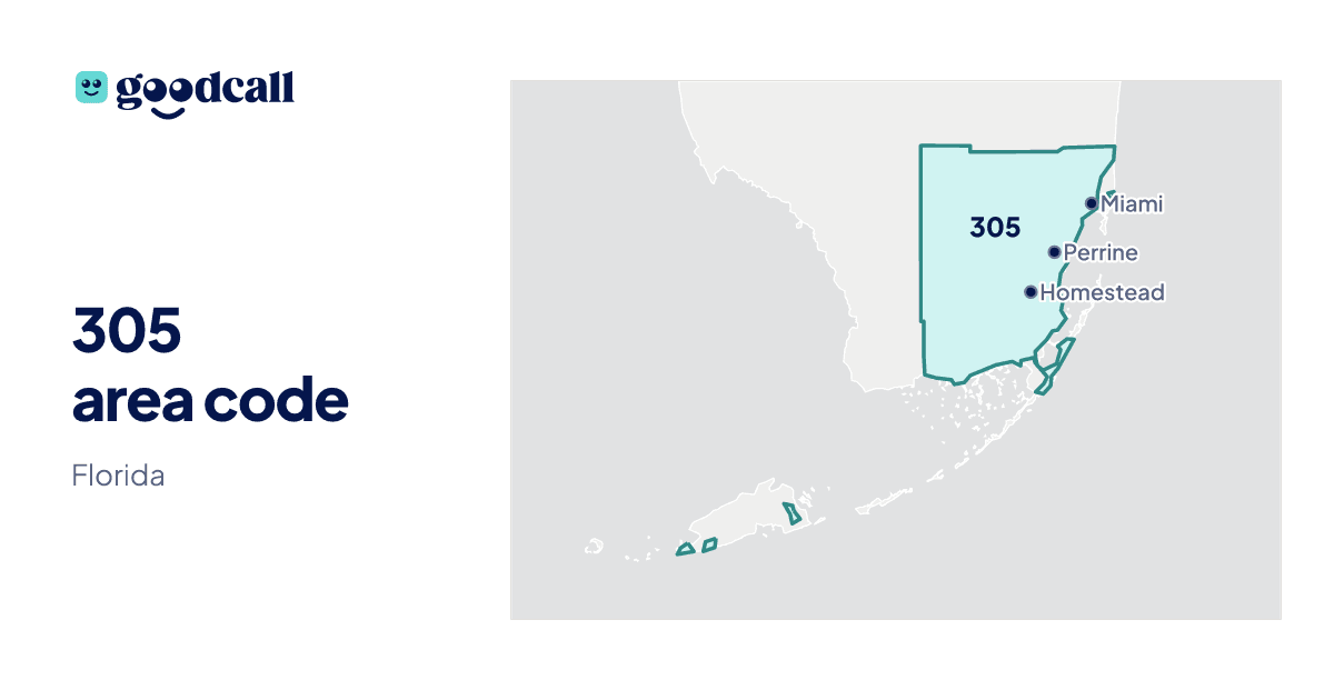 305 area code: Florida
