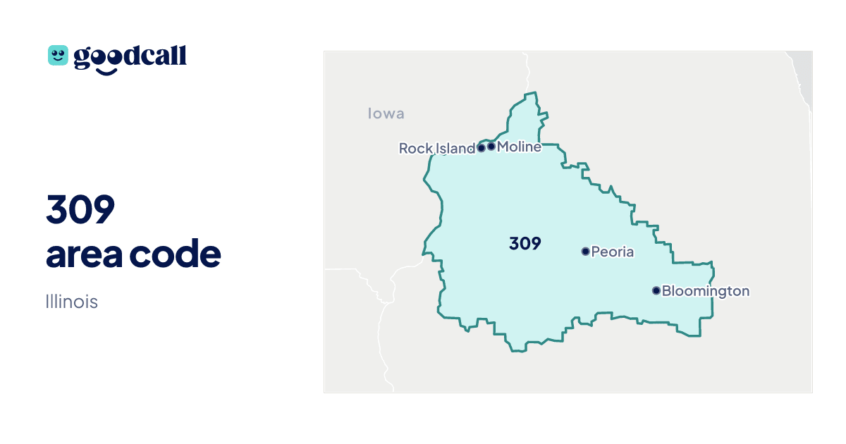 309 area code: Illinois