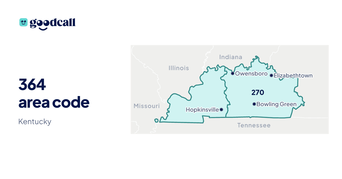364 area code: Kentucky