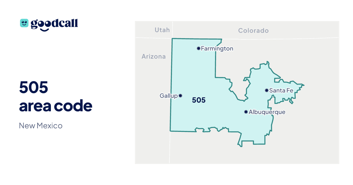 505 area code: New Mexico
