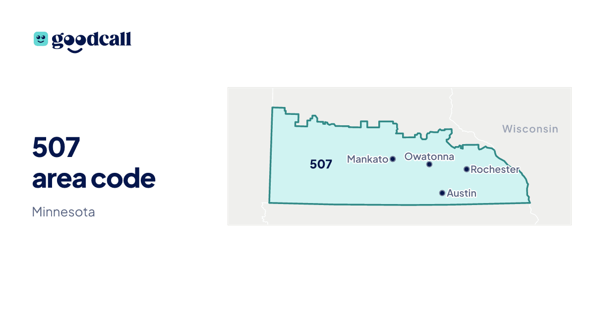 507 area code: Minnesota