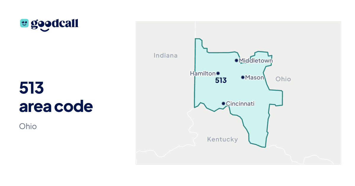 513 area code: Ohio