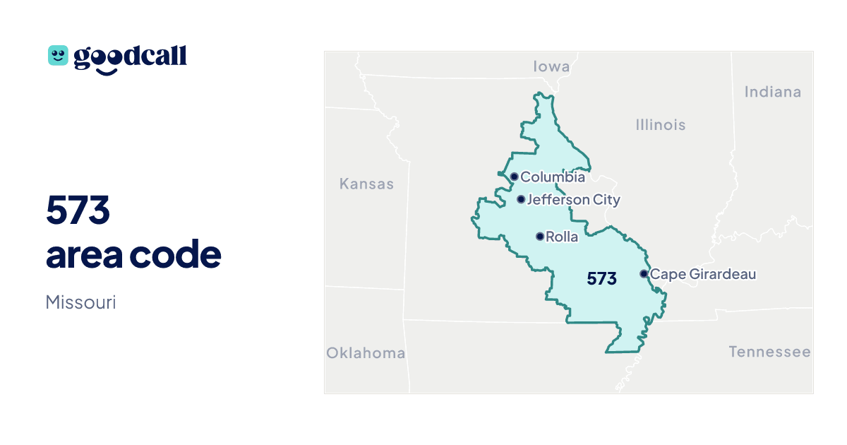 573 area code: Missouri