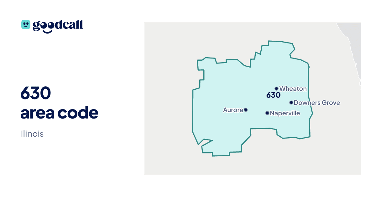 630 area code: Illinois
