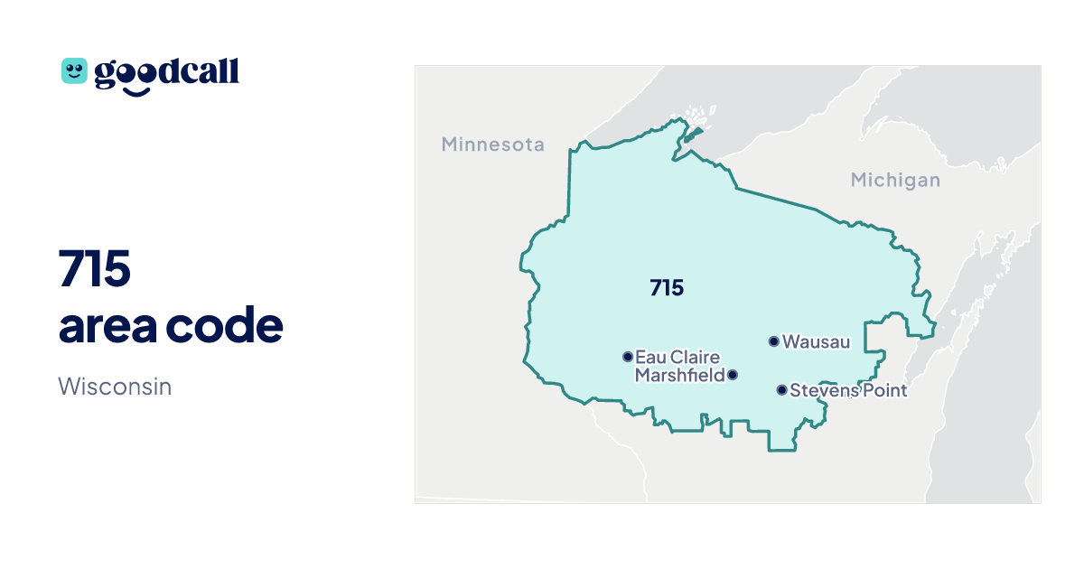 715 area code: Wisconsin