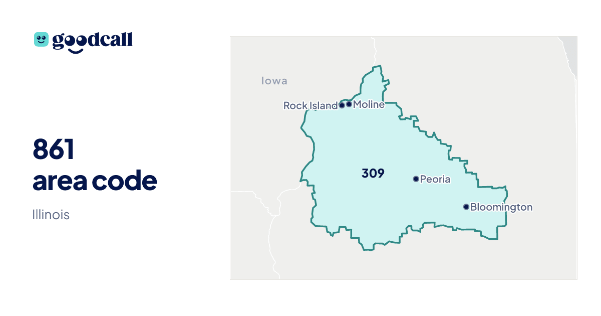 861 area code: Illinois