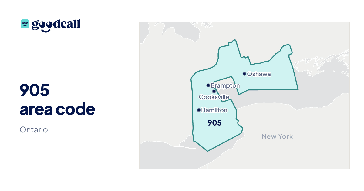 905 area code: Ontario