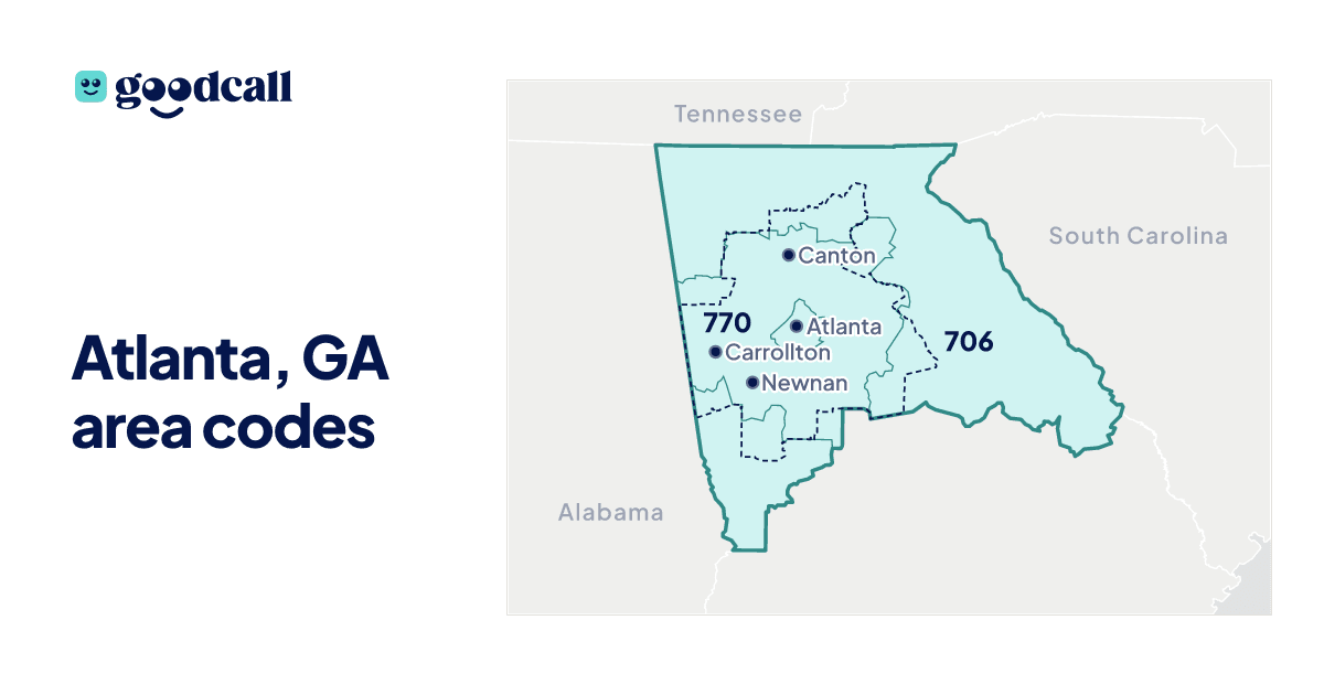 Atlanta, GA area codes