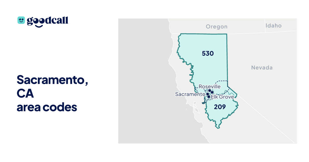 Sacramento, CA area codes